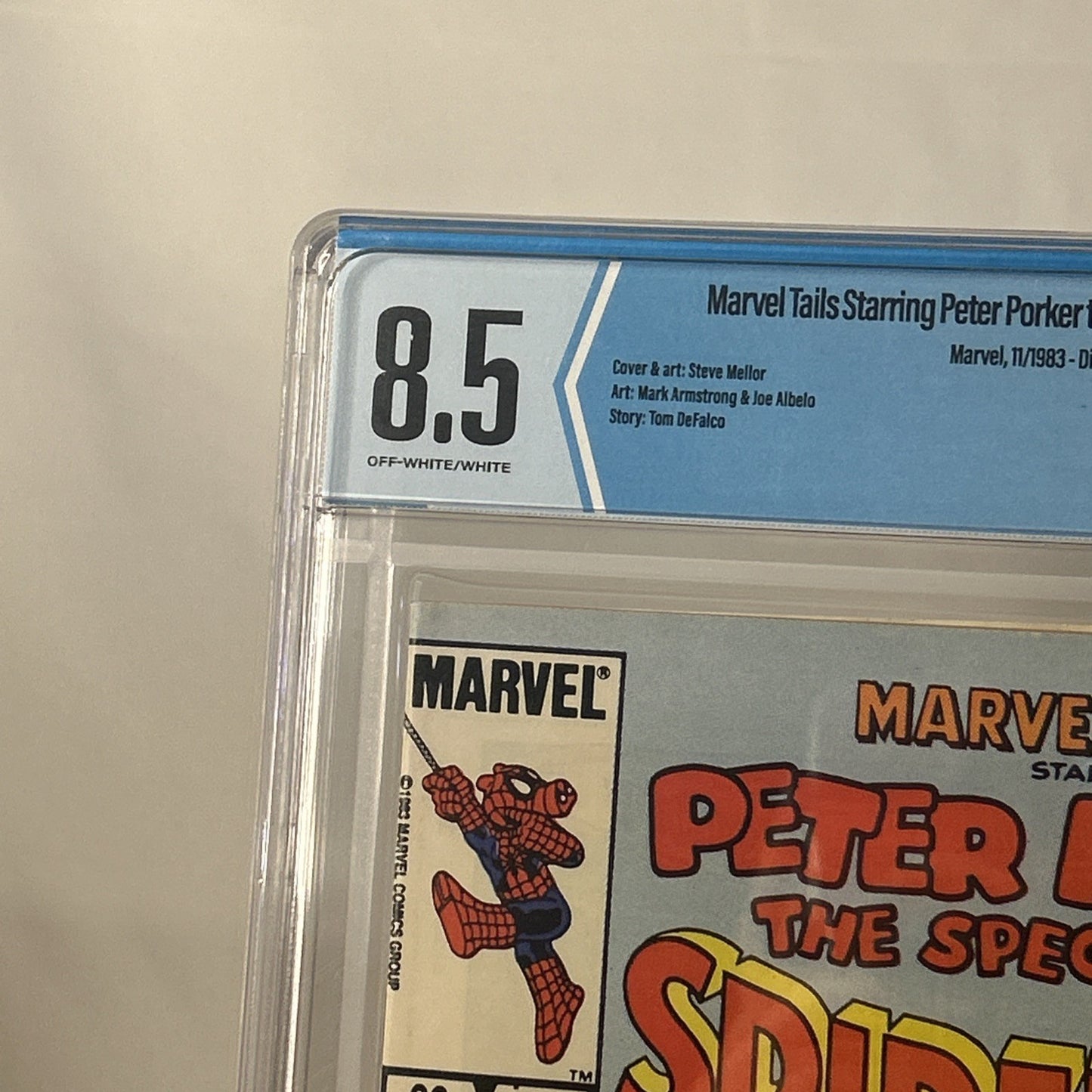 Marvel Tails Peter Porker the Spectacular Spider-Ham 1st app CGC 8.5 Newsstand