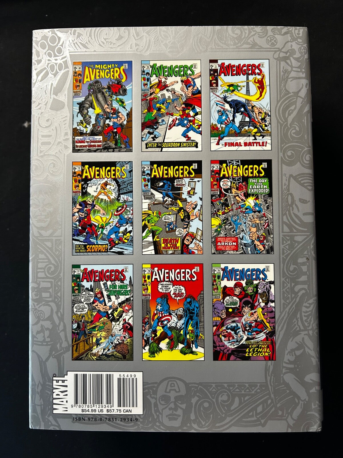 Marvel Masterworks The Avengers Hardcover Volumes 7, 8, 9, 11, 14