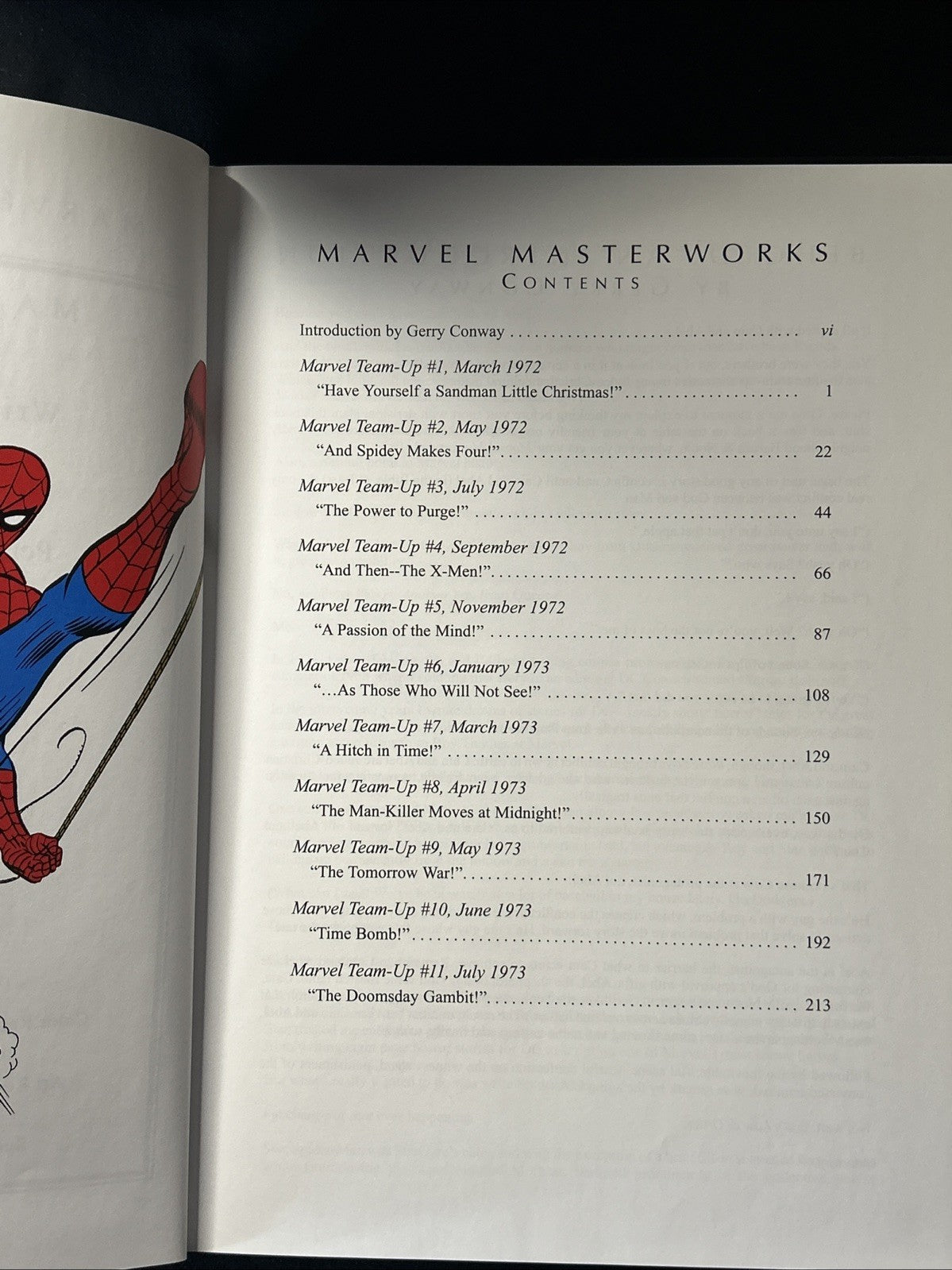 Marvel Masterworks: Marvel Team-Up Volume #1  Hardcover (2010, Marvel Comics)