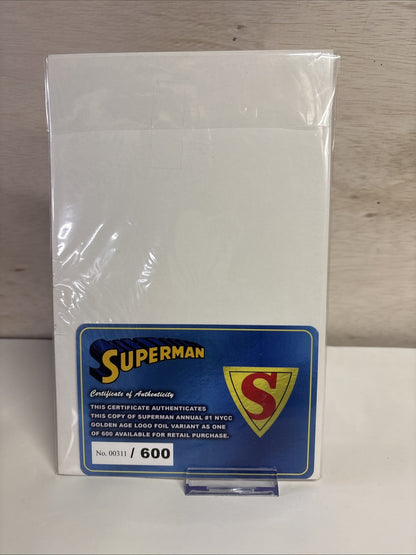 Superman Annual #1 CGC 9.8 NYCC Foil Virgin Variant #311/600