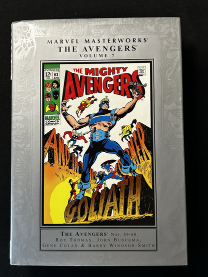 Marvel Masterworks Avengers HC Lot Vol. 7, 8, 9, 11, 14 
