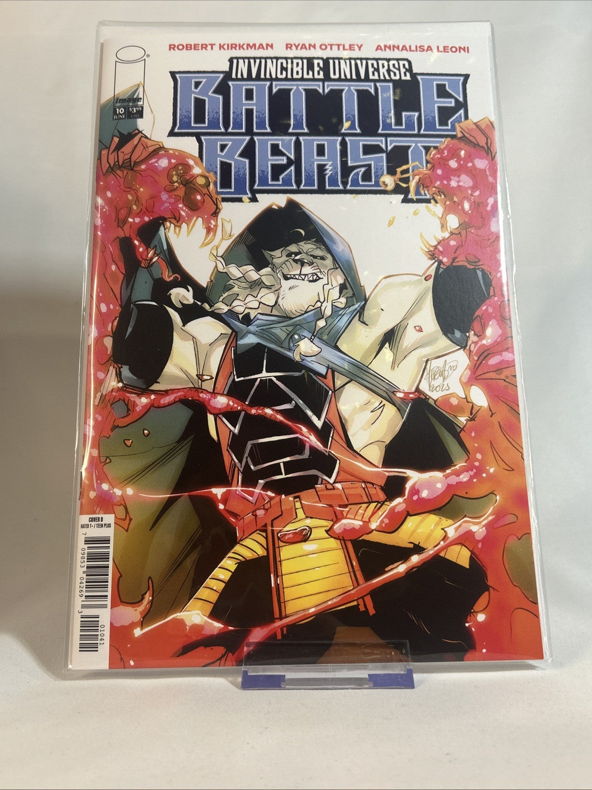 INVINCIBLE UNIVERSE BATTLE BEAST #10 CVR D INC 1:25 VARIANT IMAGE COMICS