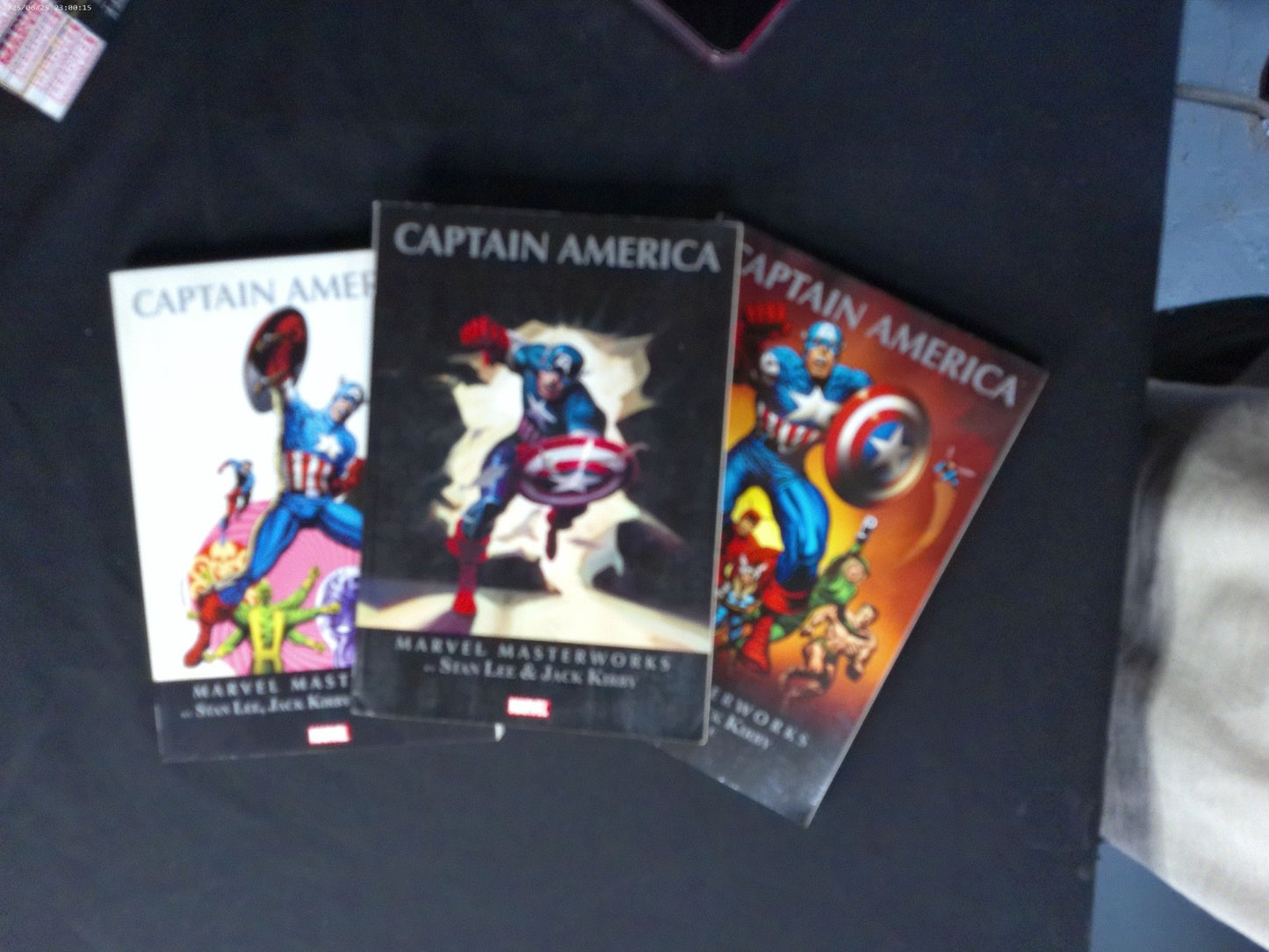 Marvel Masterworks Captain America Vol 1 2 3 TPB Lot | 3 Book Set