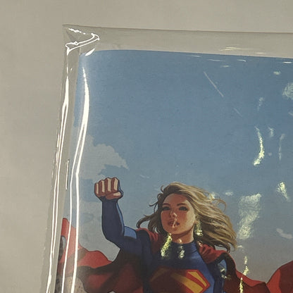 Marvel DC Spider-man/Superman #1 1:100 Ivan Talavera Virgin Silk Supergirl NM