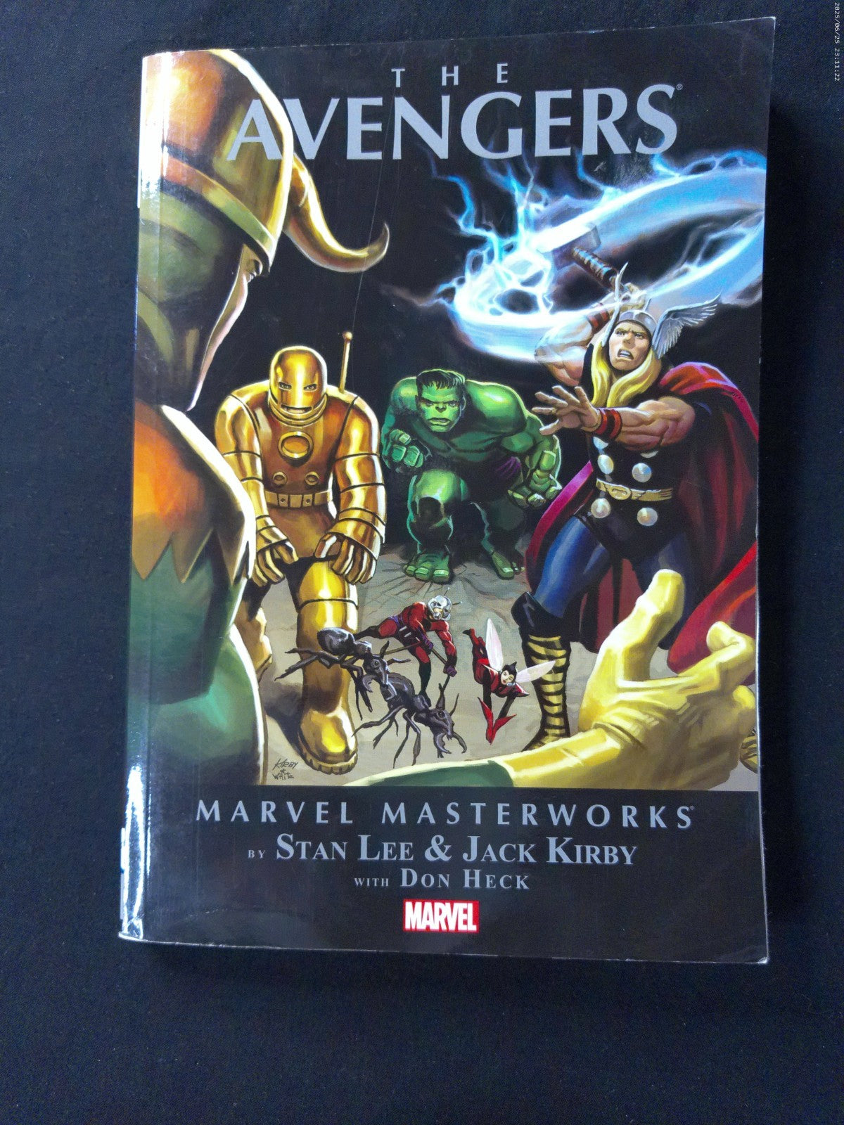 Marvel Masterworks Avengers TPB Vol. 1–6 Set  Classic Stan Lee Stories Softcover