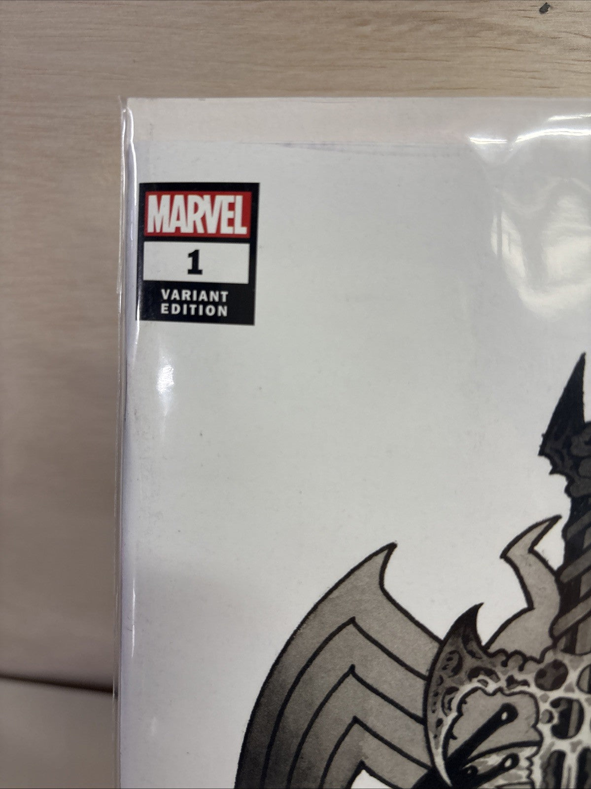 King in Black #1 Tattoo Variant Cover by  Ian Bederman (2021) Marvel Comics