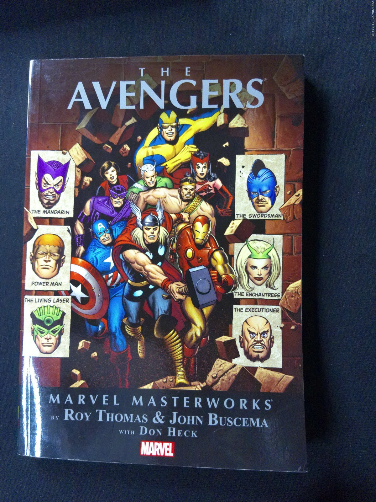Marvel Masterworks Avengers TPB Vol. 1–6 Set  Classic Stan Lee Stories Softcover