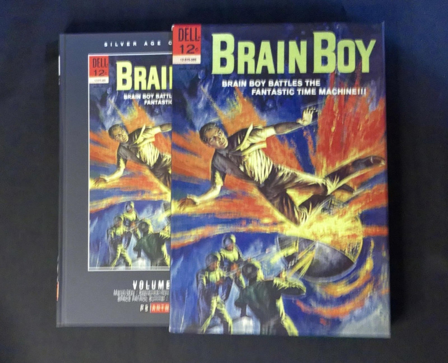 Brain Boy Battles Time Machine Vol 2 HC Dell PS Artbooks Silver Age NM