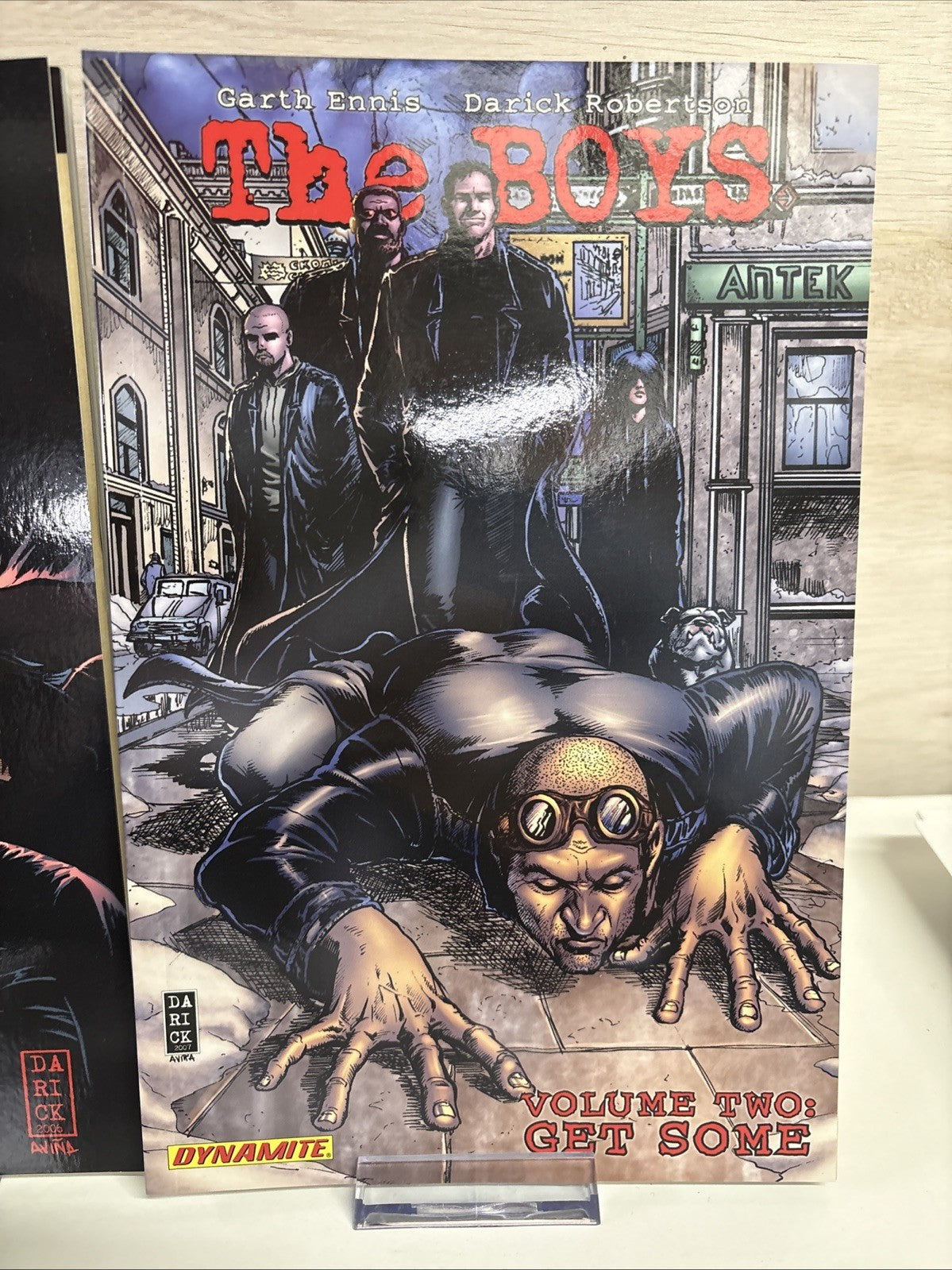 The Boys Vol 1 & 2 Graphic Novels TPB The Name of the Game & Get Some