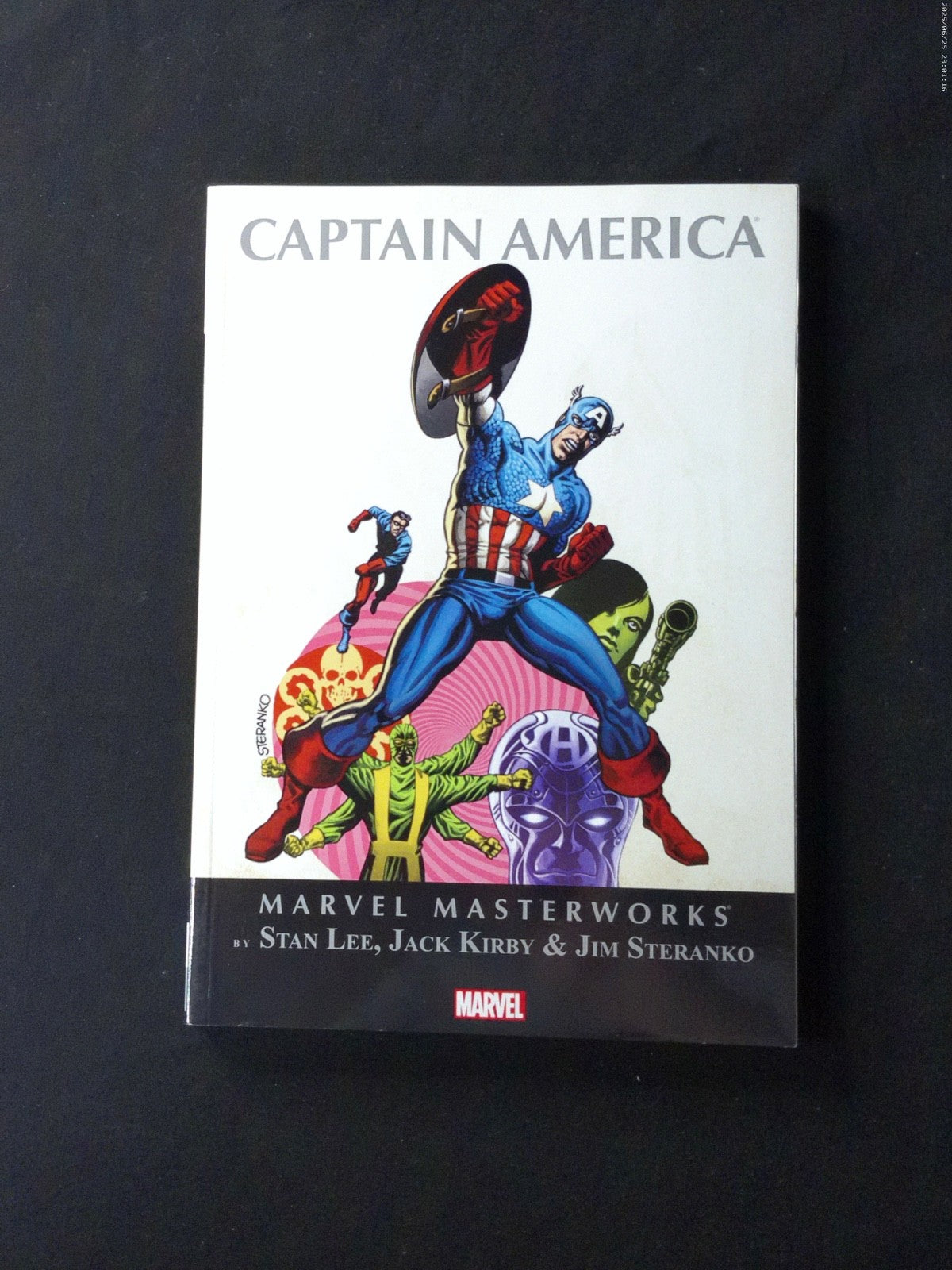 Marvel Masterworks Captain America Vol 1 2 3 TPB Lot | 3 Book Set