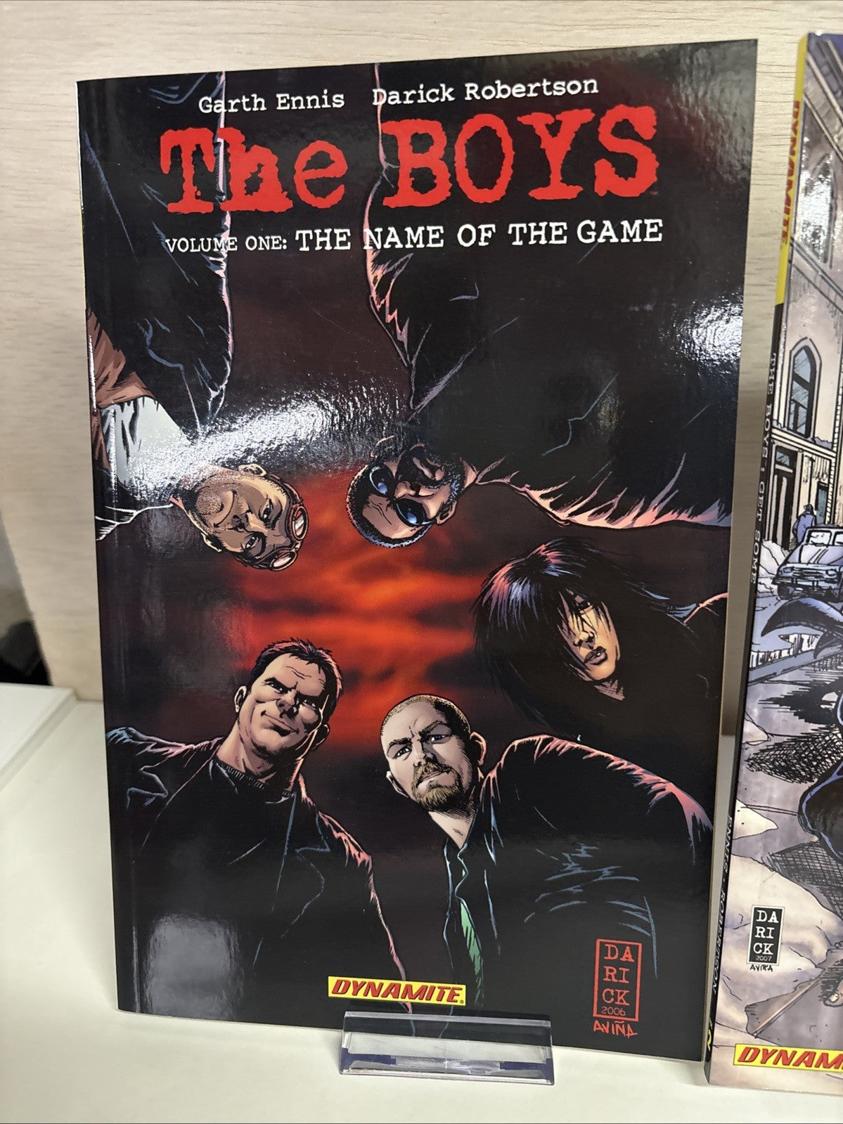 The Boys Vol 1 & 2 Graphic Novels TPB The Name of the Game & Get Some