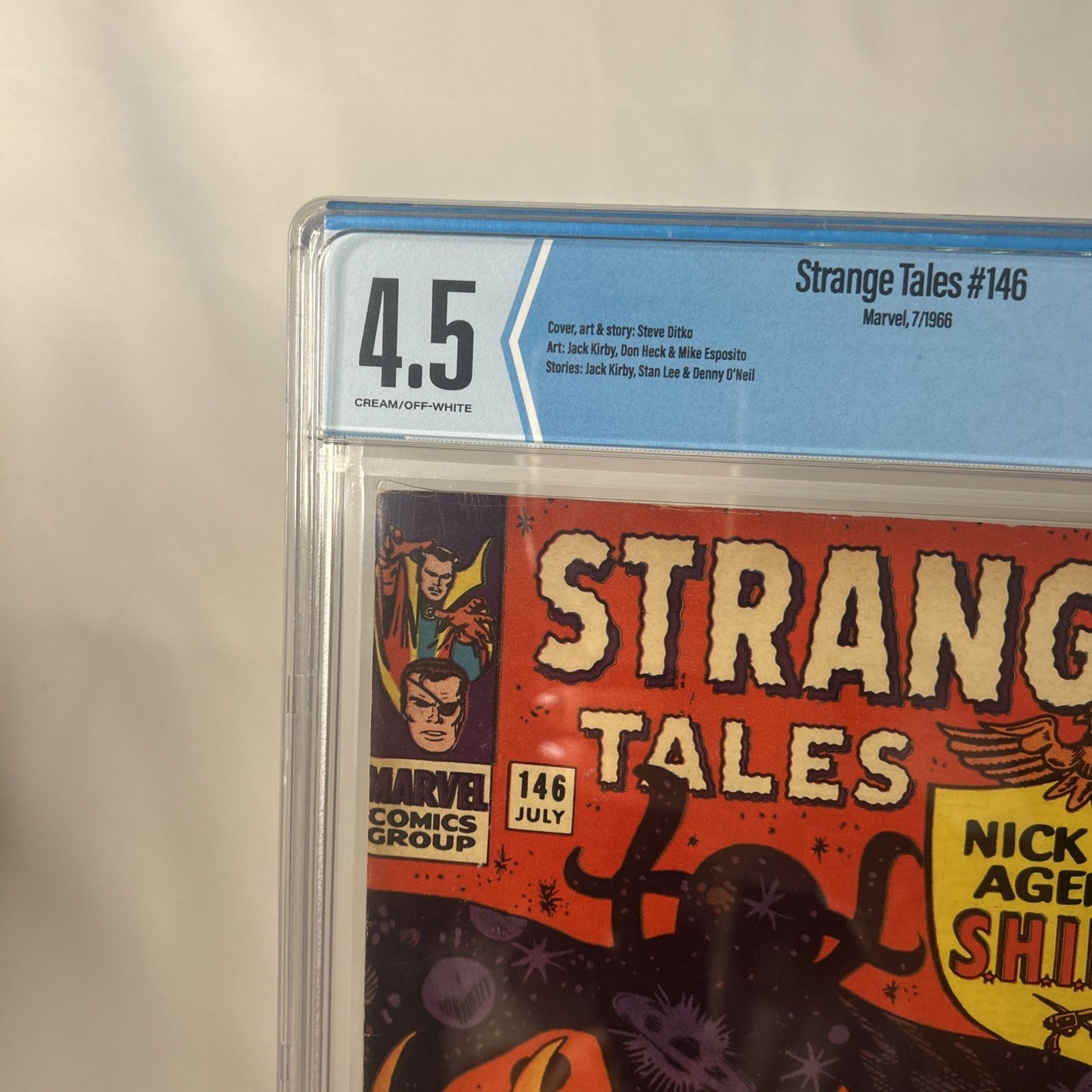 Strange Tales #146 CGC 8.0 1966 2060280003