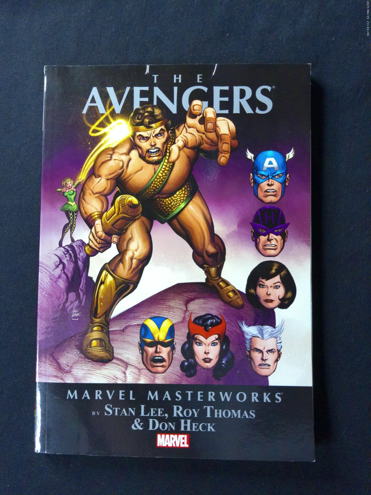 Marvel Masterworks Avengers TPB Vol. 1–6 Set  Classic Stan Lee Stories Softcover
