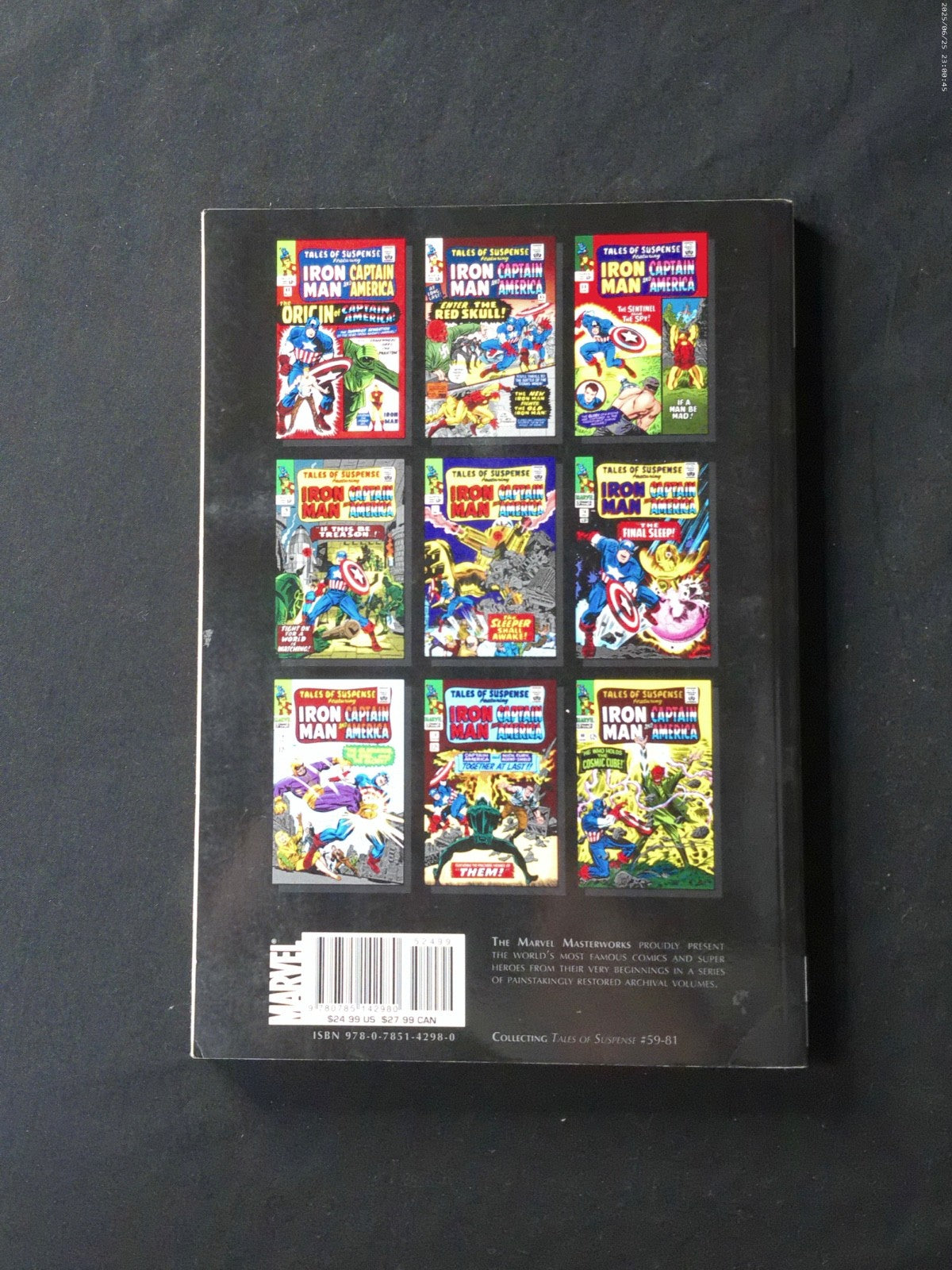 Marvel Masterworks Captain America Vol 1 2 3 TPB Lot | 3 Book Set