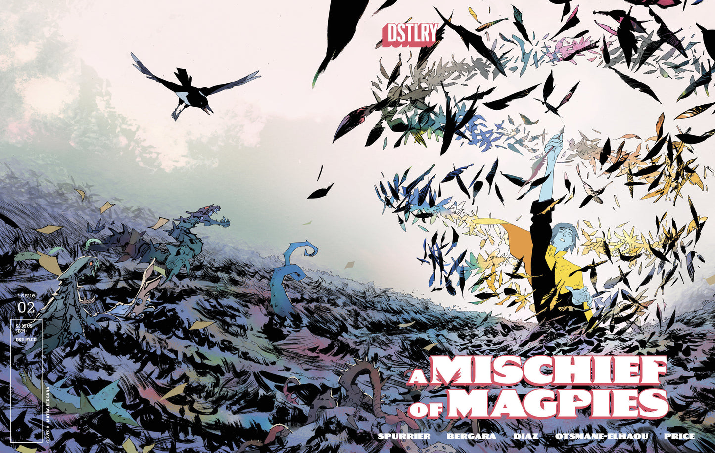 A Mischief of Magpies #2 Cvr a Matias Bergara
