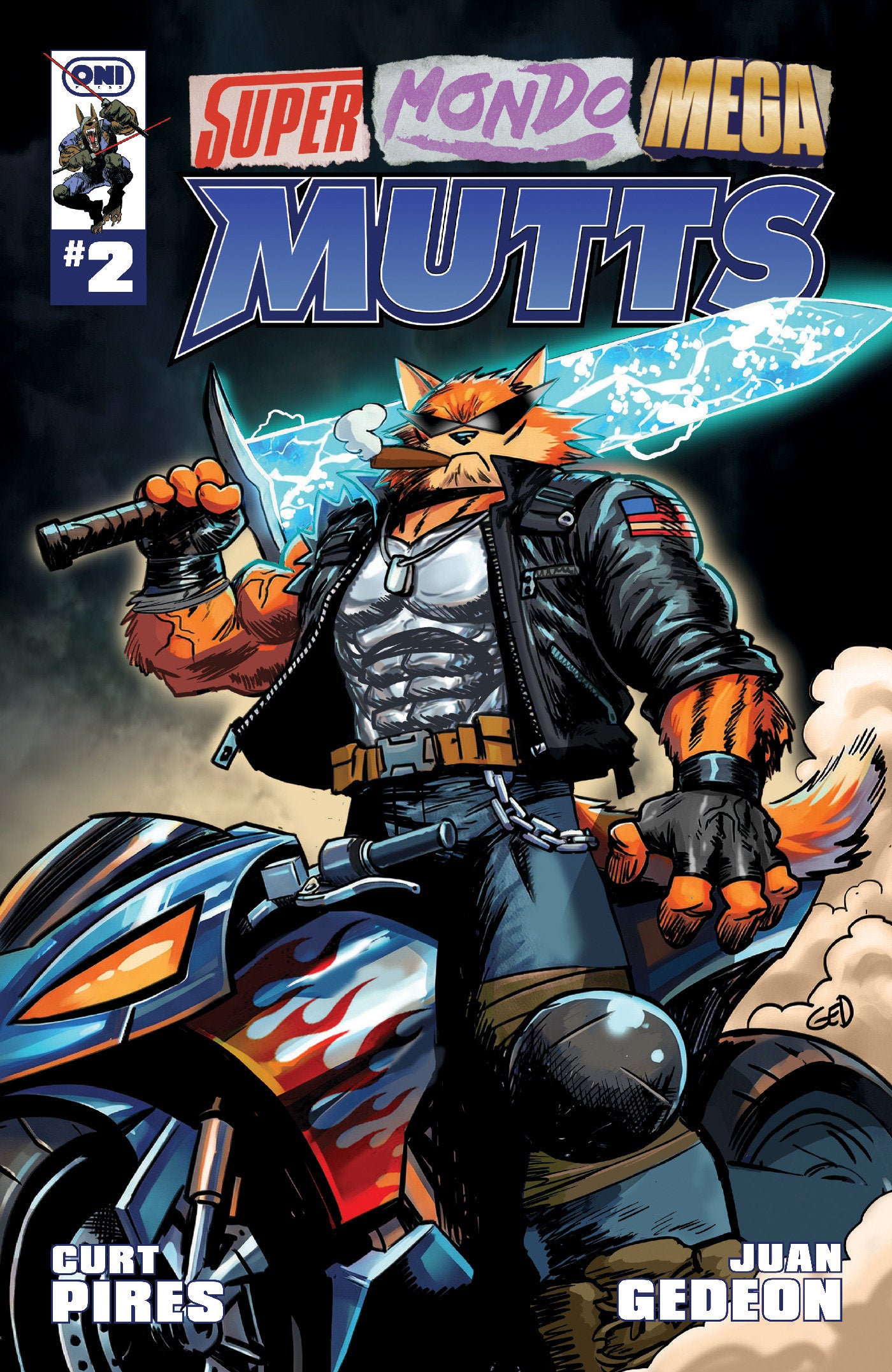 Super Mondo Mega Mutts #2 Cvr a Juan Gedeon