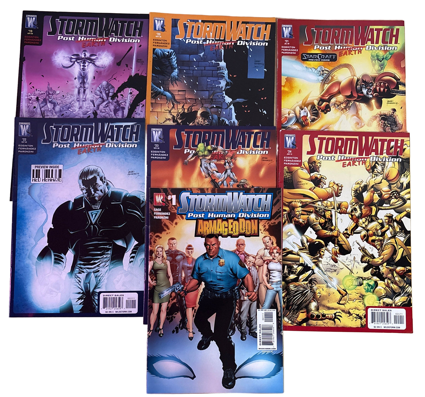 Stormwatch: Post Human Division – Complete 25-Issue Collection (2006 Series)