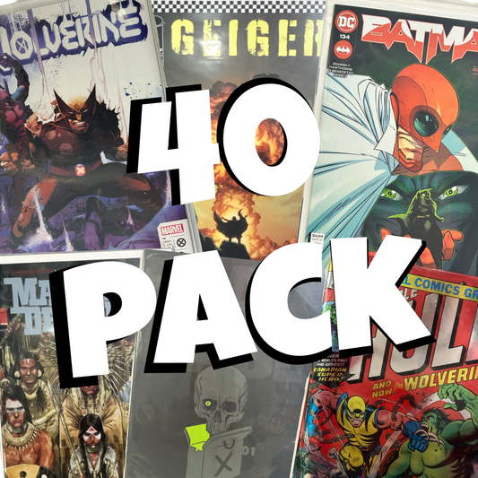 40-Pack of Comics for All Ages