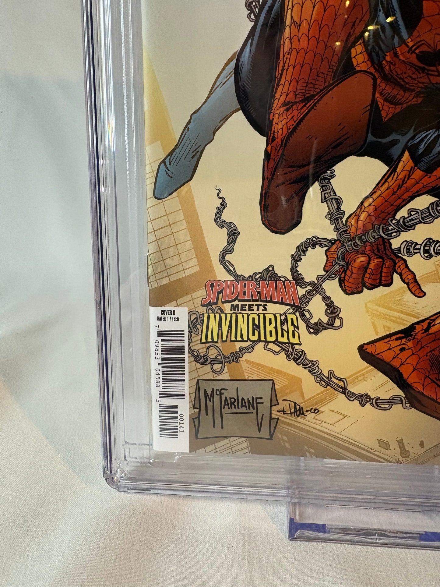Marvel Team-Up #14 (Spider-man/ Invincible) Facsimile Edition Todd McFarlane