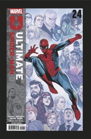 Ultimate Spider-Man #24 2nd Printing – comic book cover
