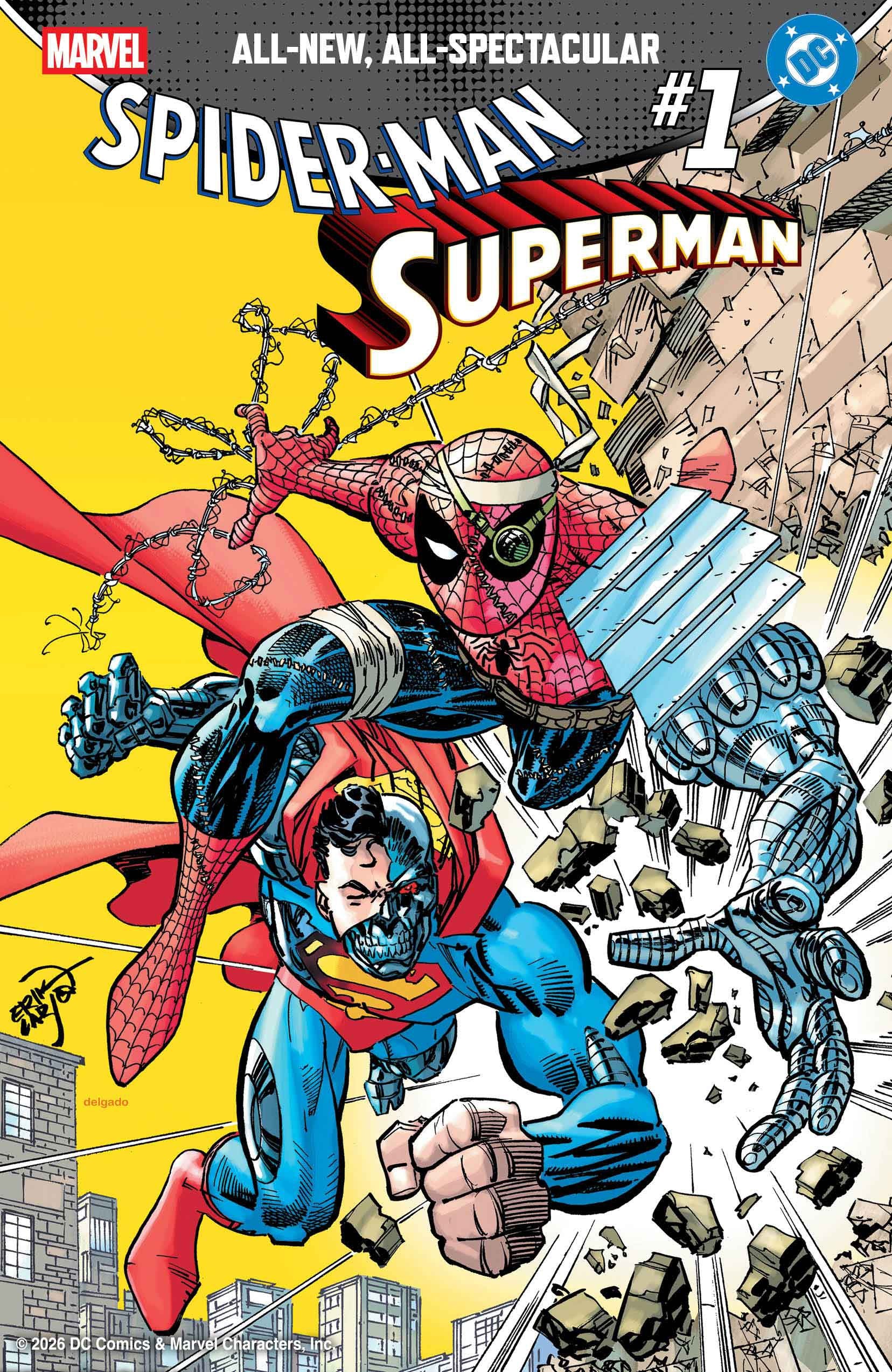 MARVEL/DC: Spider-Man / Superman #1 (2026) | Historic Crossover Comic – Multiple Covers Available