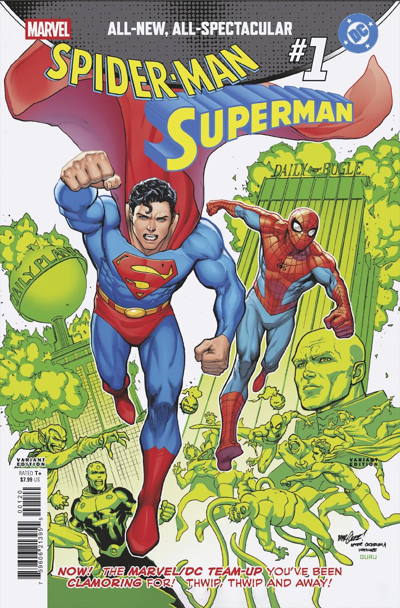 MARVEL/DC: Spider-Man / Superman #1 (2026) On Sale On Sale 04/22/2026