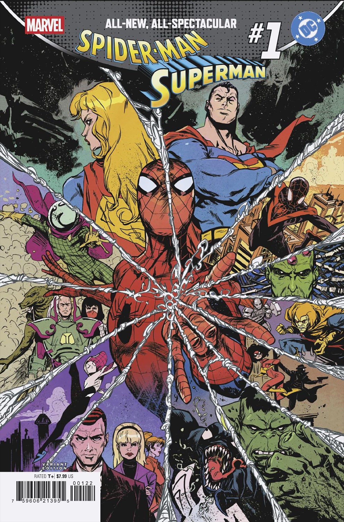 MARVEL/DC: Spider-Man / Superman #1 (2026) On Sale On Sale 04/22/2026