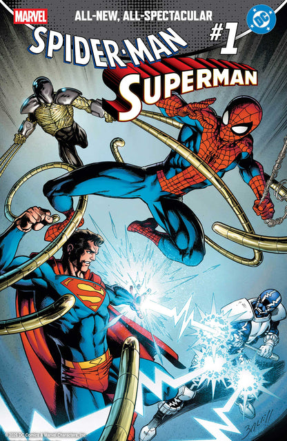 MARVEL/DC: Spider-Man / Superman #1 (2026) | Historic Crossover Comic – Multiple Covers Available