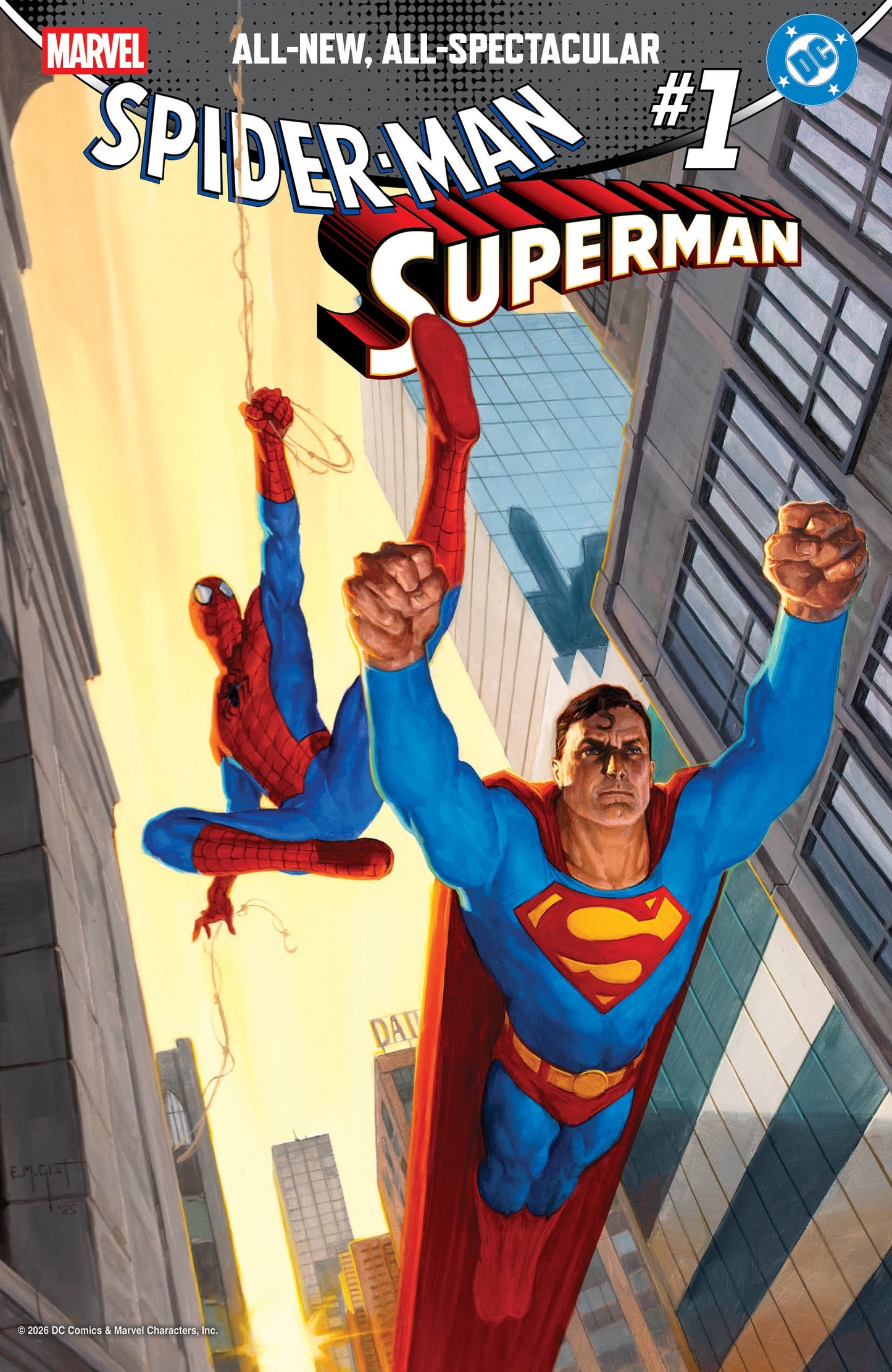 MARVEL/DC: Spider-Man / Superman #1 (2026) On Sale On Sale 04/22/2026