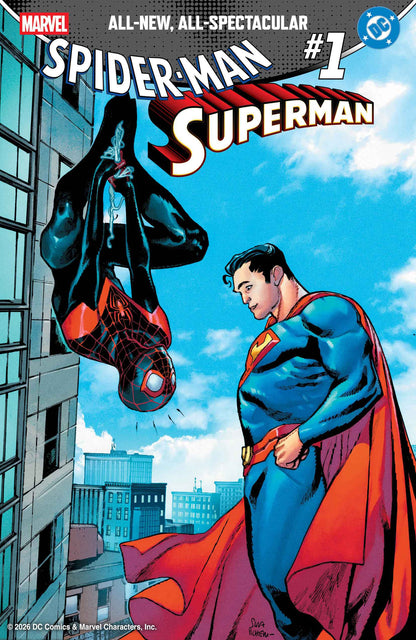 MARVEL/DC: Spider-Man / Superman #1 (2026) | Historic Crossover Comic – Multiple Covers Available