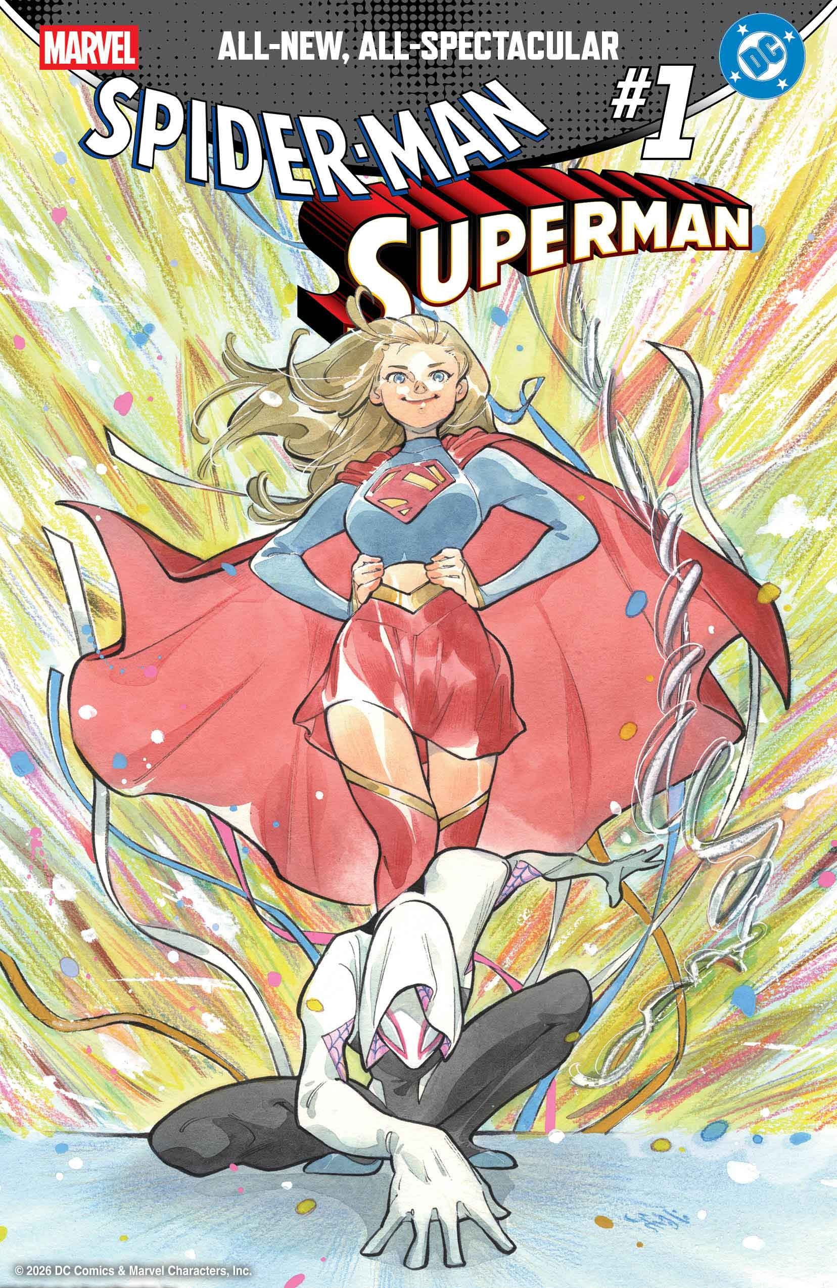 MARVEL/DC: Spider-Man / Superman #1 (2026) | Historic Crossover Comic – Multiple Covers Available