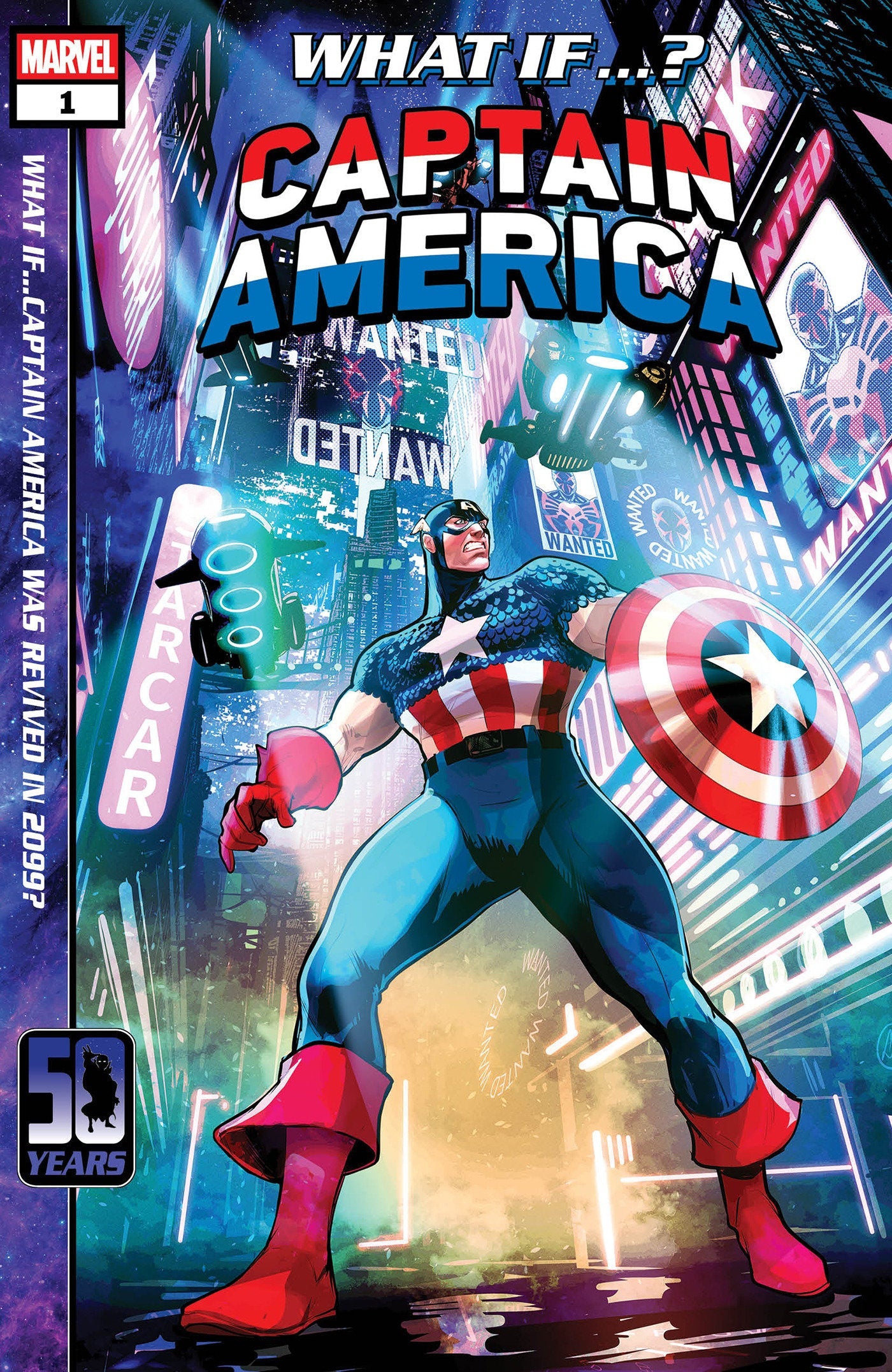 What If...? Captain America was revived in 2099 #1 - Marvel Alternate Reality. CAPTAIN AMERICA's time during World War II ended with him frozen in ice, out of commission for decades.