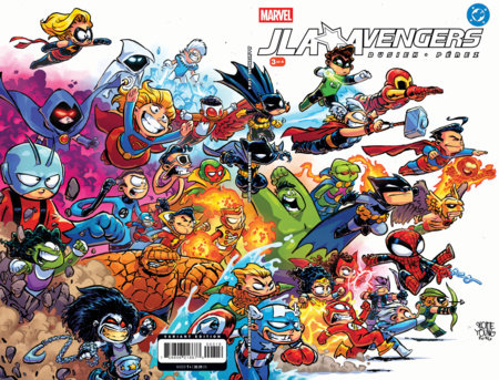 Cover of JLA/AVENGERS #3 Facsimile Edition Wraparound Cover, DC Comics