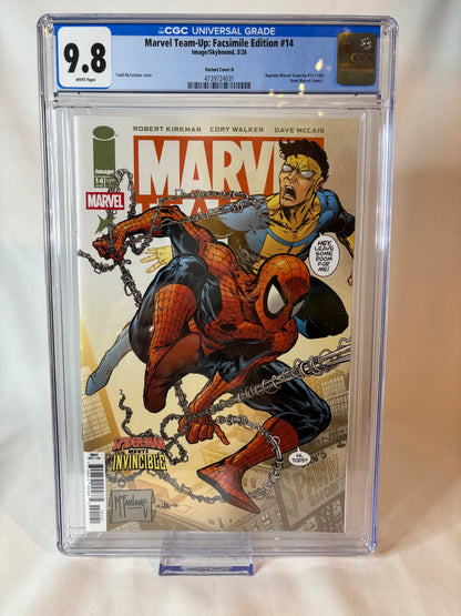 Marvel Team-Up #14 (Spider-man/ Invincible) Facsimile Edition Todd McFarlane