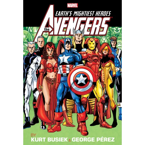 Avengers by Busiek & Perez Omnibus Vol. 2 George Perez 25th Issue Cover [New Printing] - Hardcover