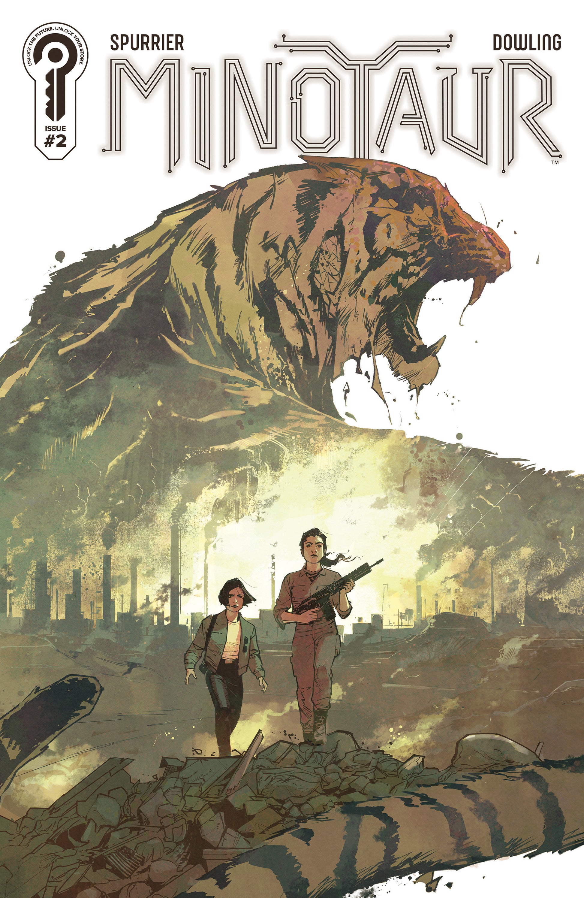 Minotaur #2 Cover a Michael Dowling
