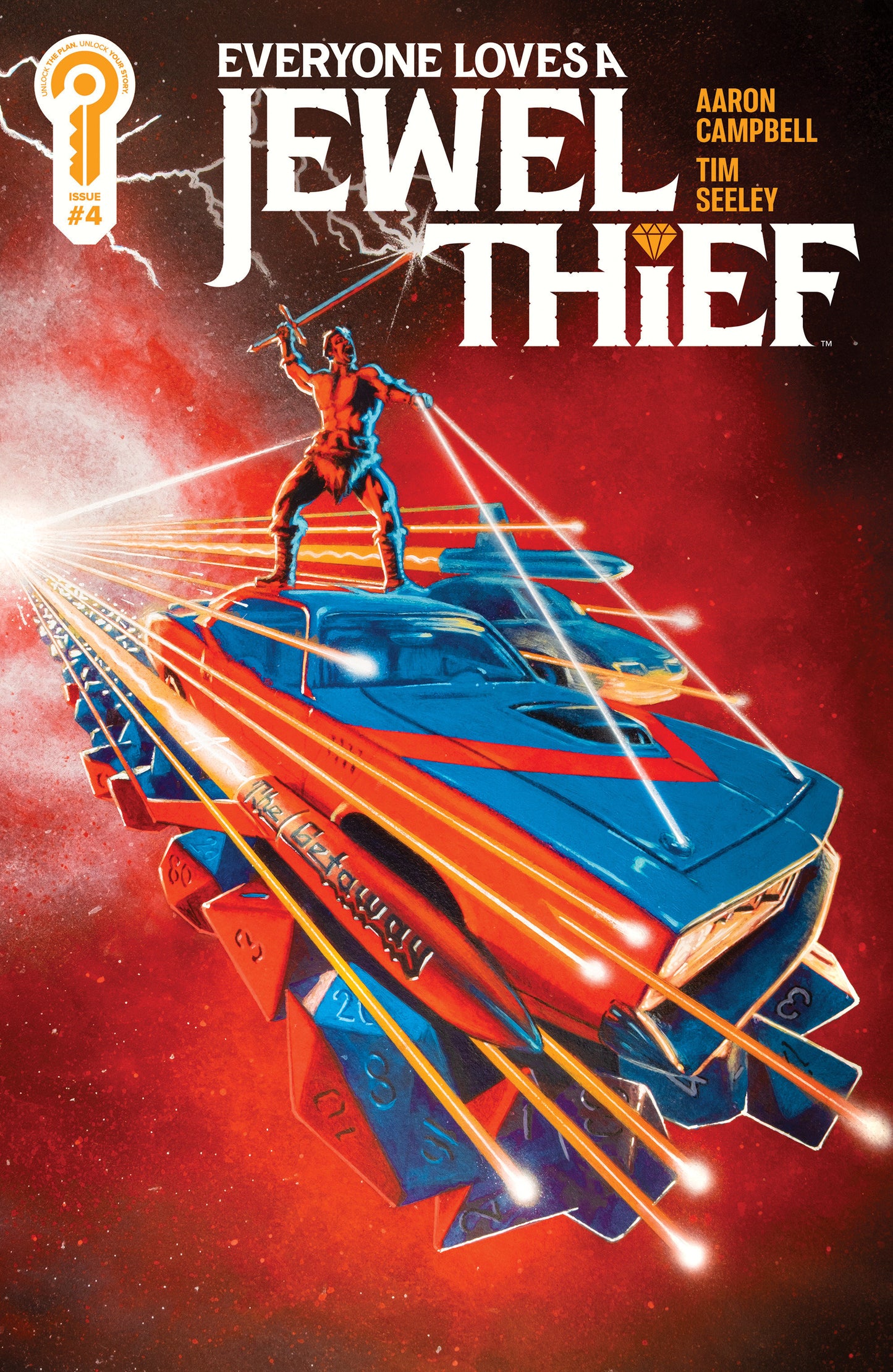 Everyone Loves a Jewel Thief #4 Cover a Aaron Campbell