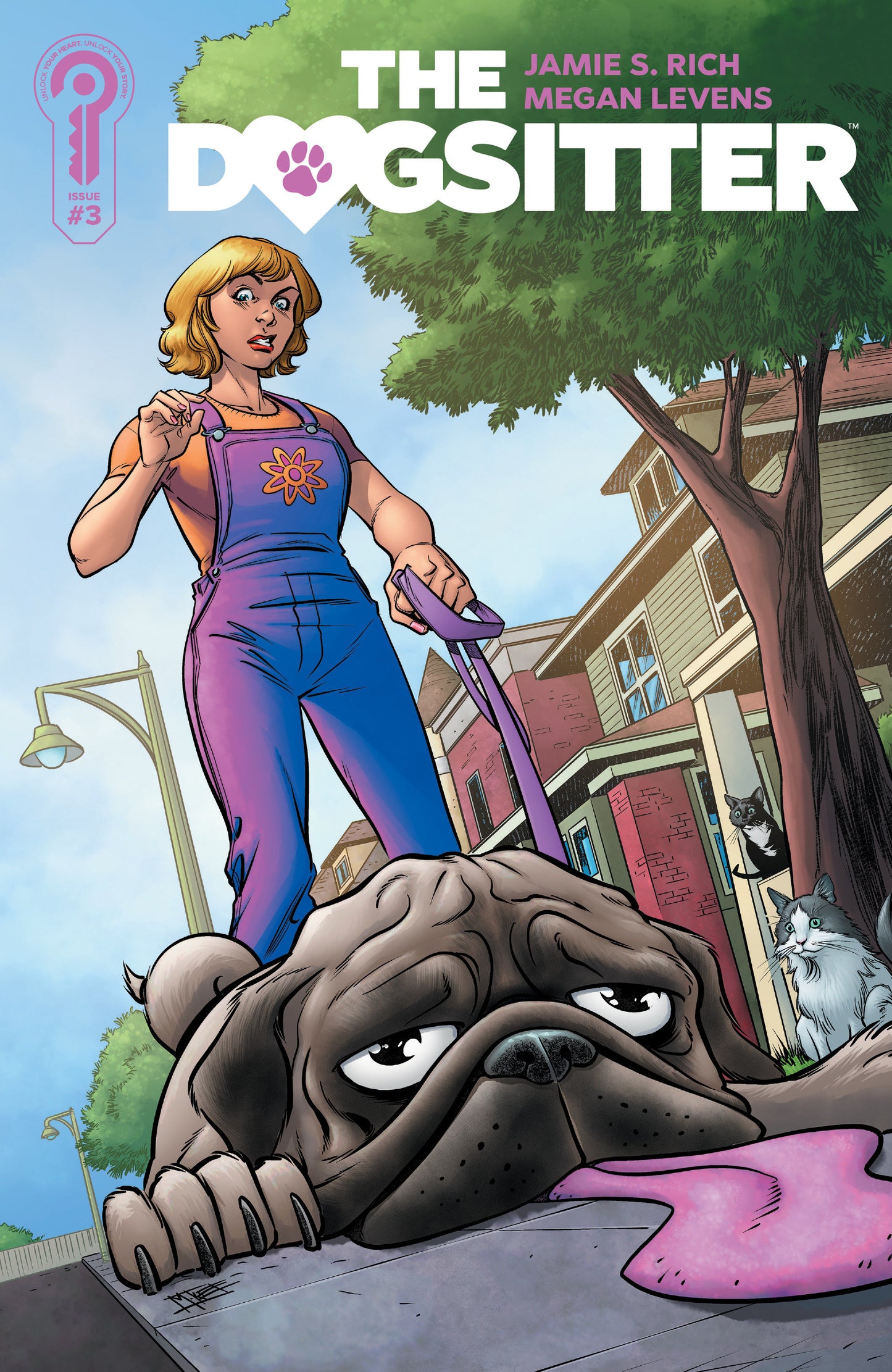 The Dogsitter #3 Cover a Megan Levens