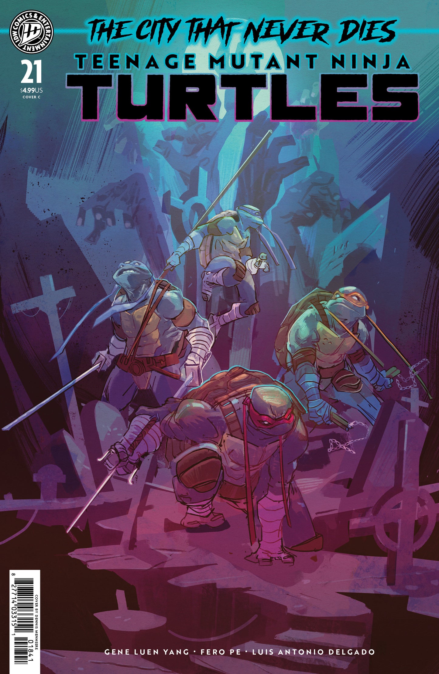 Teenage Mutant Ninja Turtles #21 Cover a (pe)