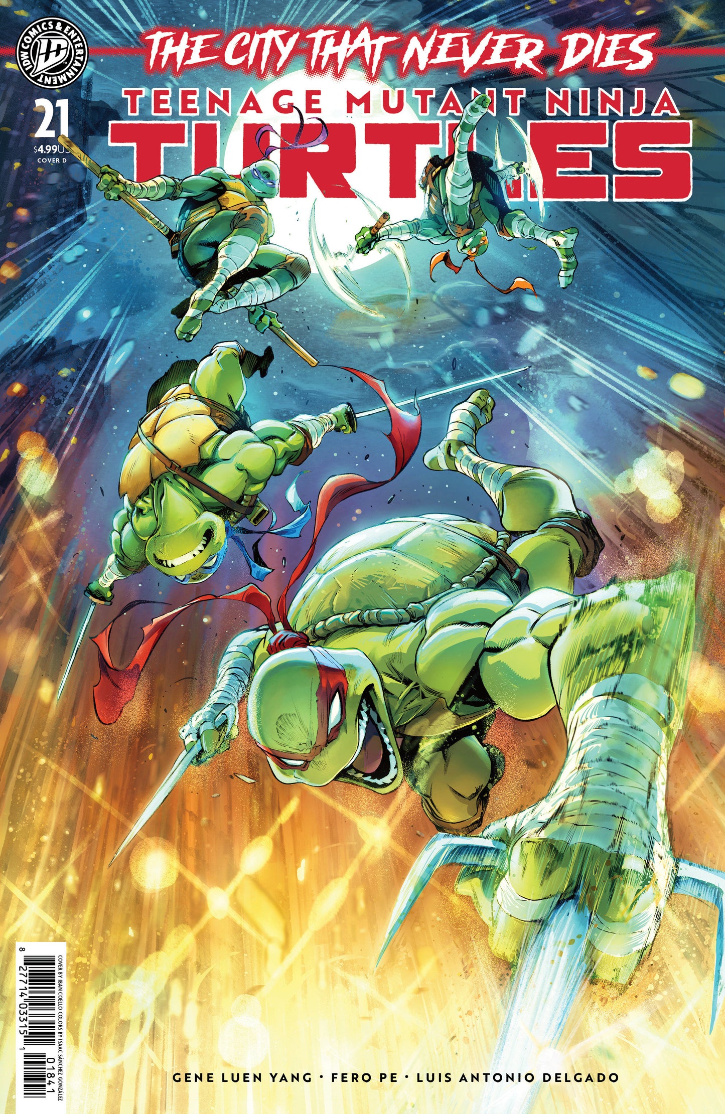 Teenage Mutant Ninja Turtles #21 Cover a (pe)