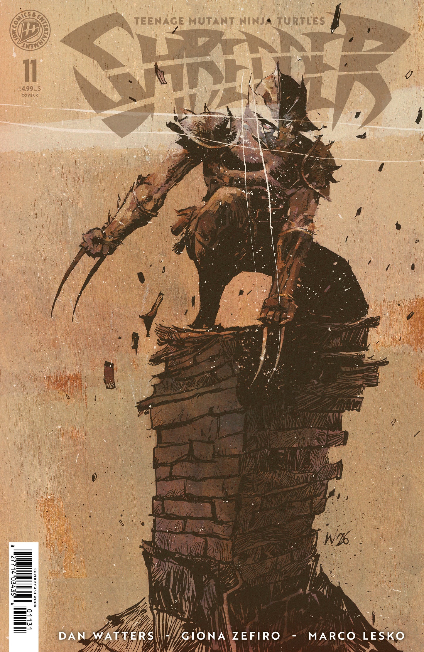 Teenage Mutant Ninja Turtles: Shredder #11 Cover a (santolouco)