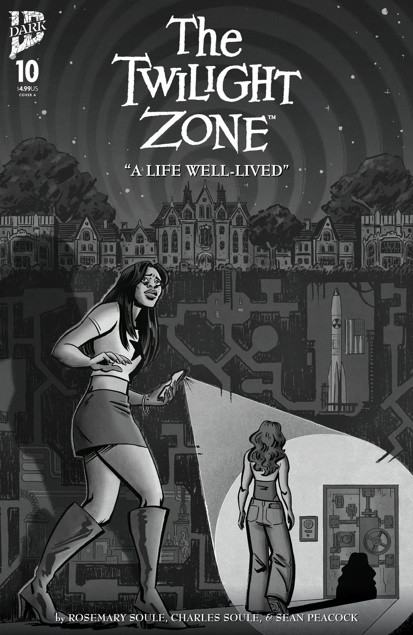 The Twilight Zone #10 Cover a (peacock)