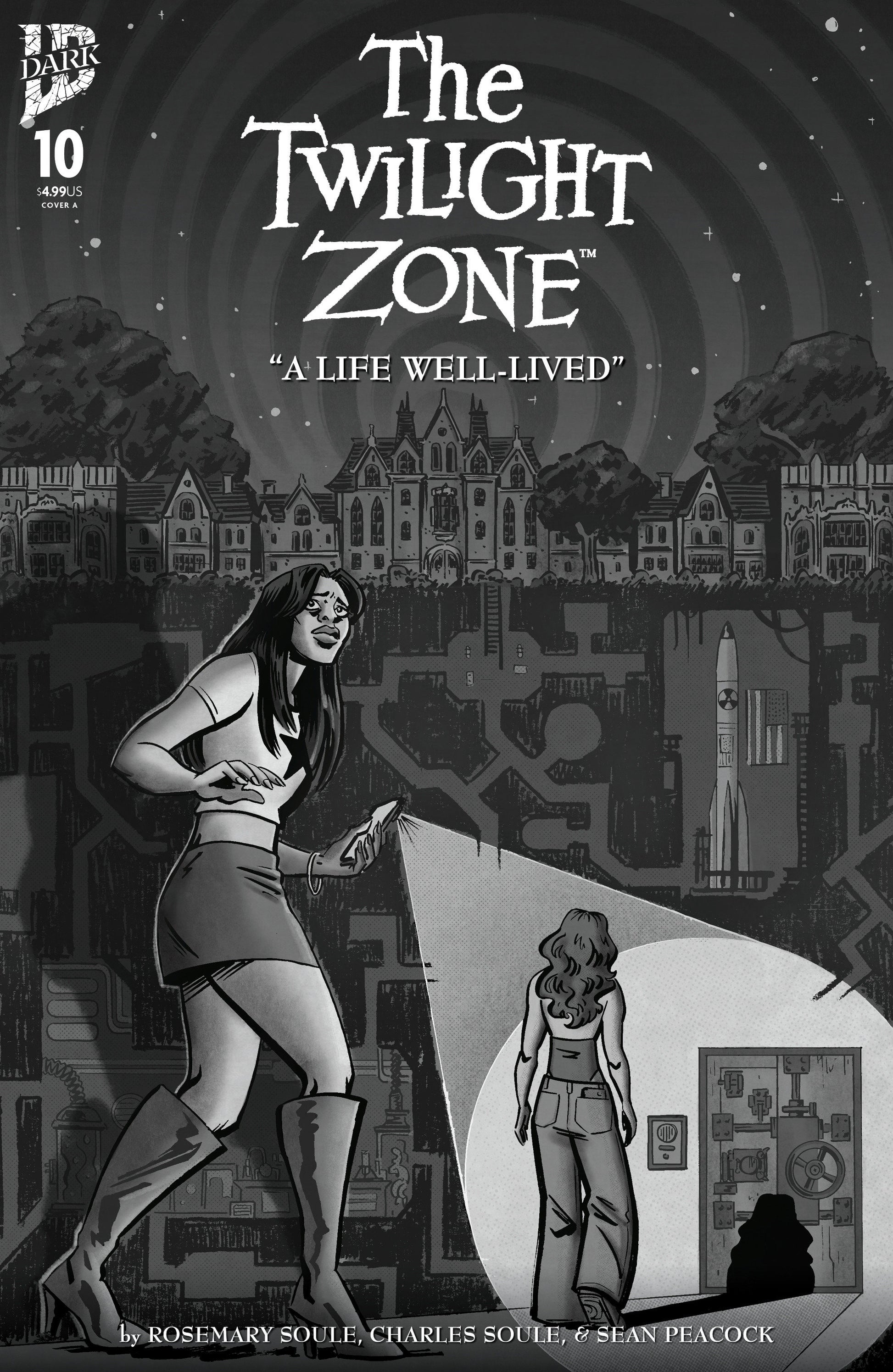 The Twilight Zone #10 Cover a (peacock)