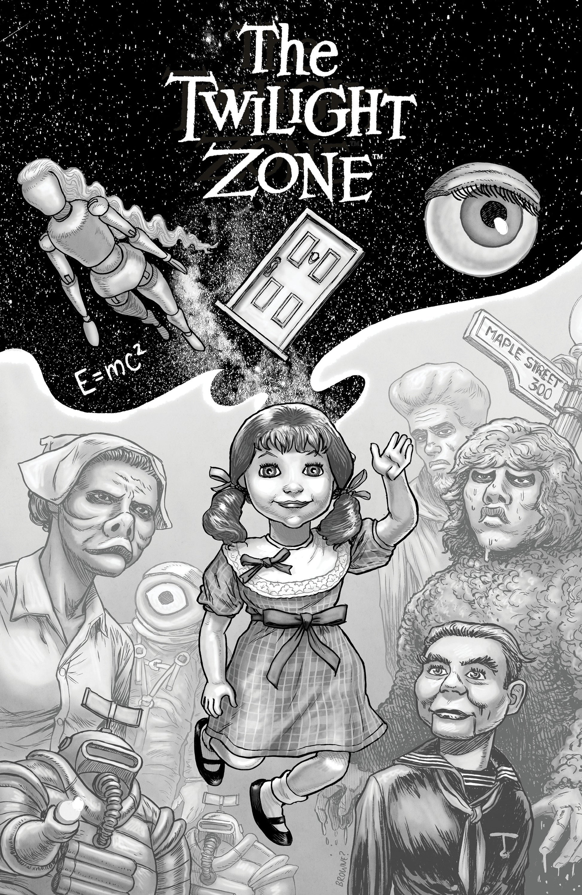 The Twilight Zone #10 Variant Ri (10) (browne)