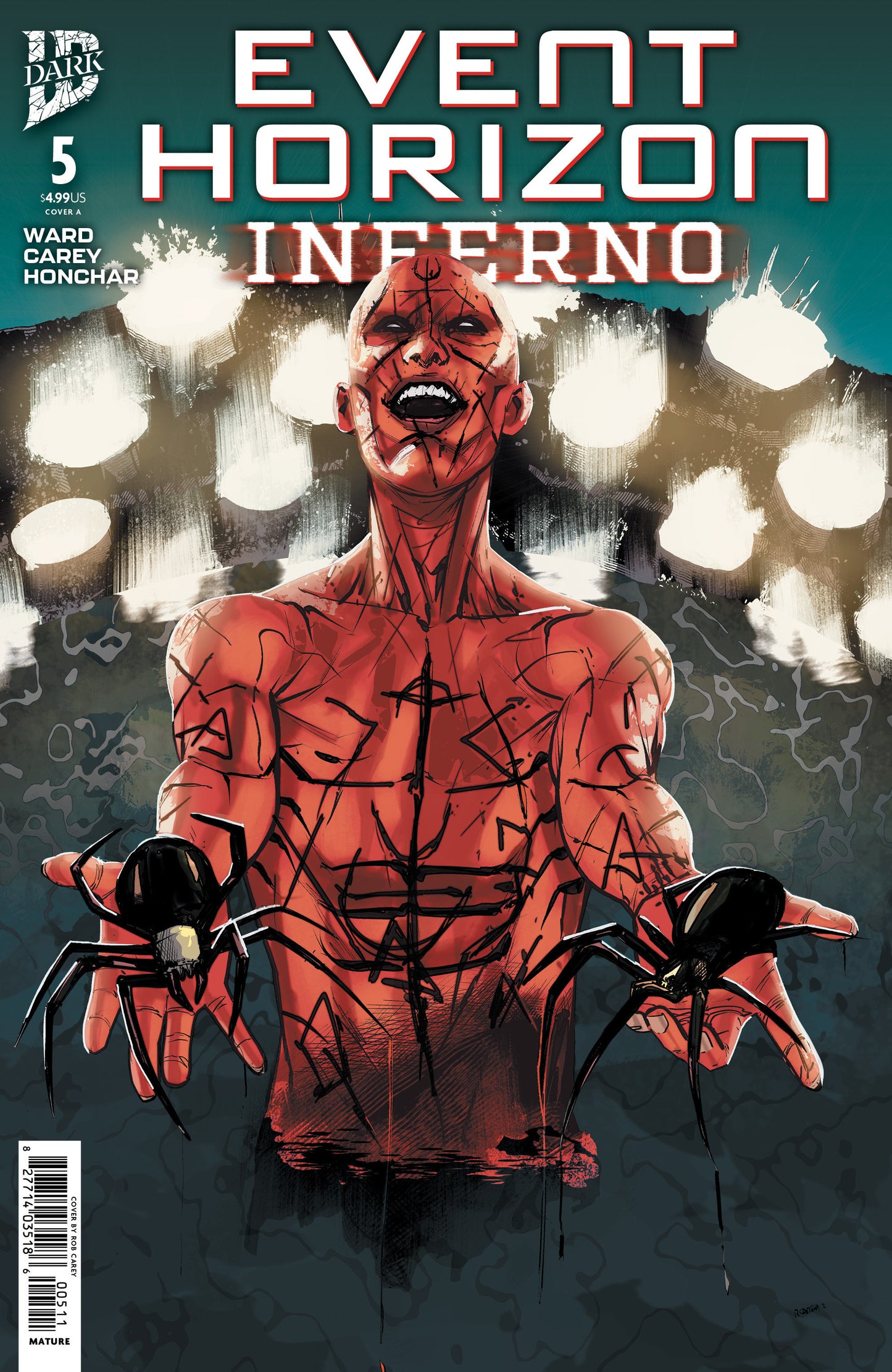 Event Horizon: Inferno #5 Cover a (carey)