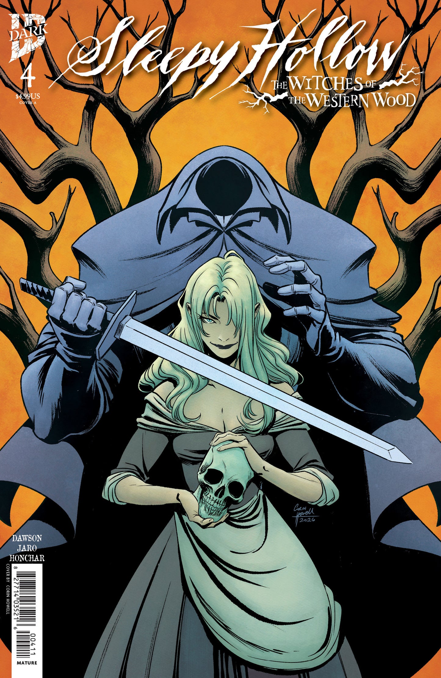Sleepy Hollow: the Witches of the Western Wood #4 Cover a (howell)