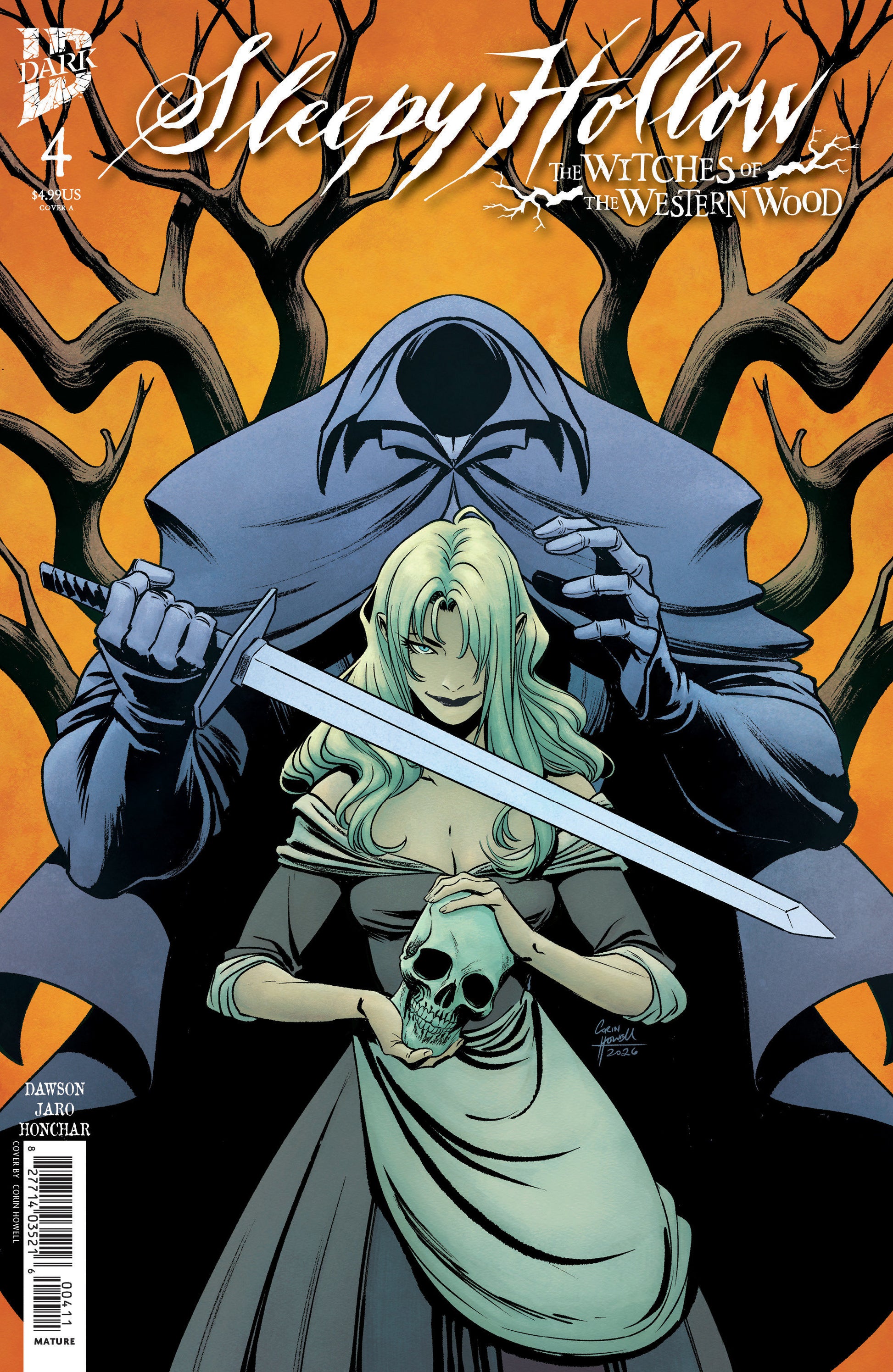Sleepy Hollow: the Witches of the Western Wood #4 Cover a (howell)
