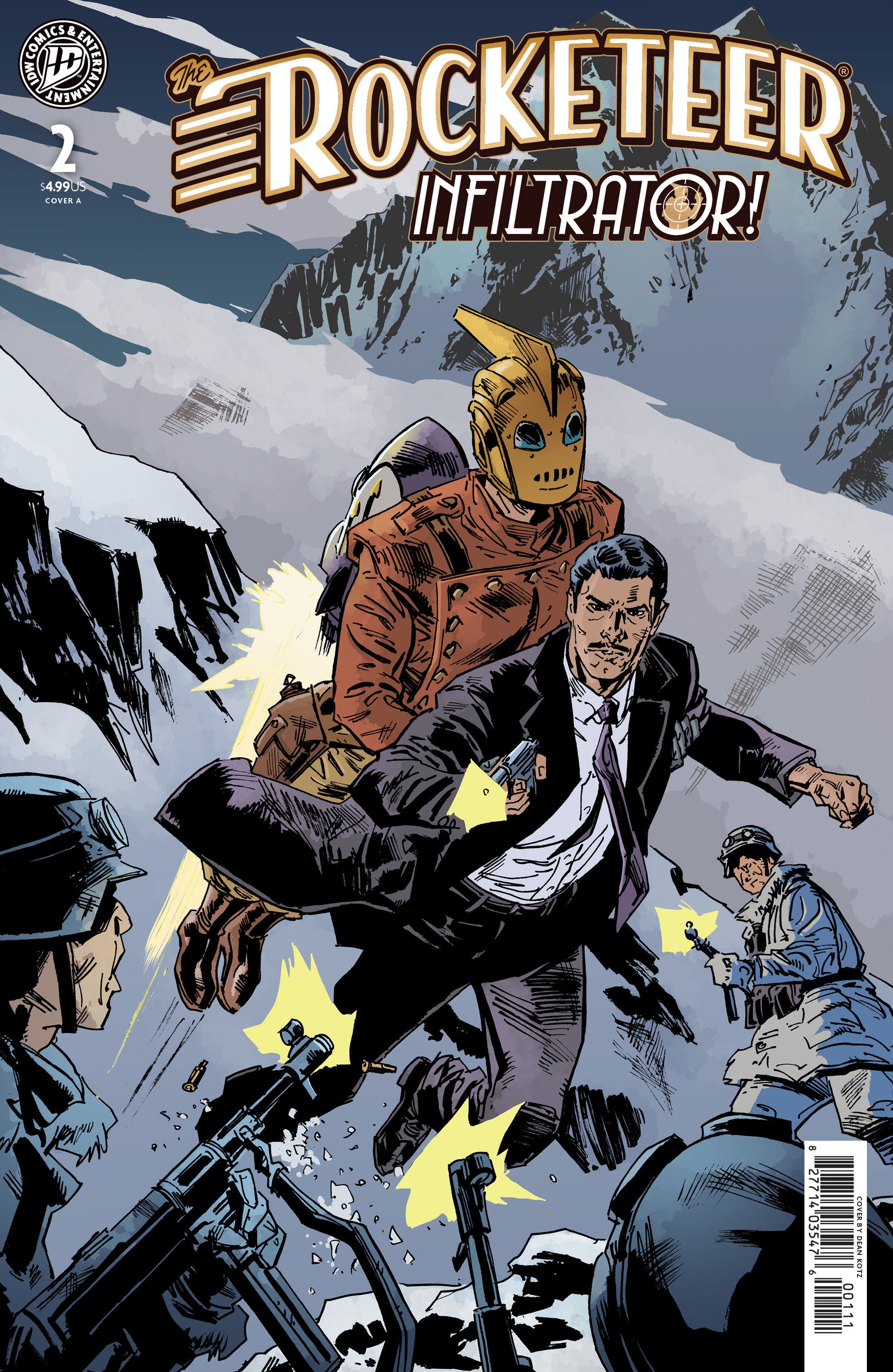 The Rocketeer: Infiltrator! #2 Cover a (kotz)