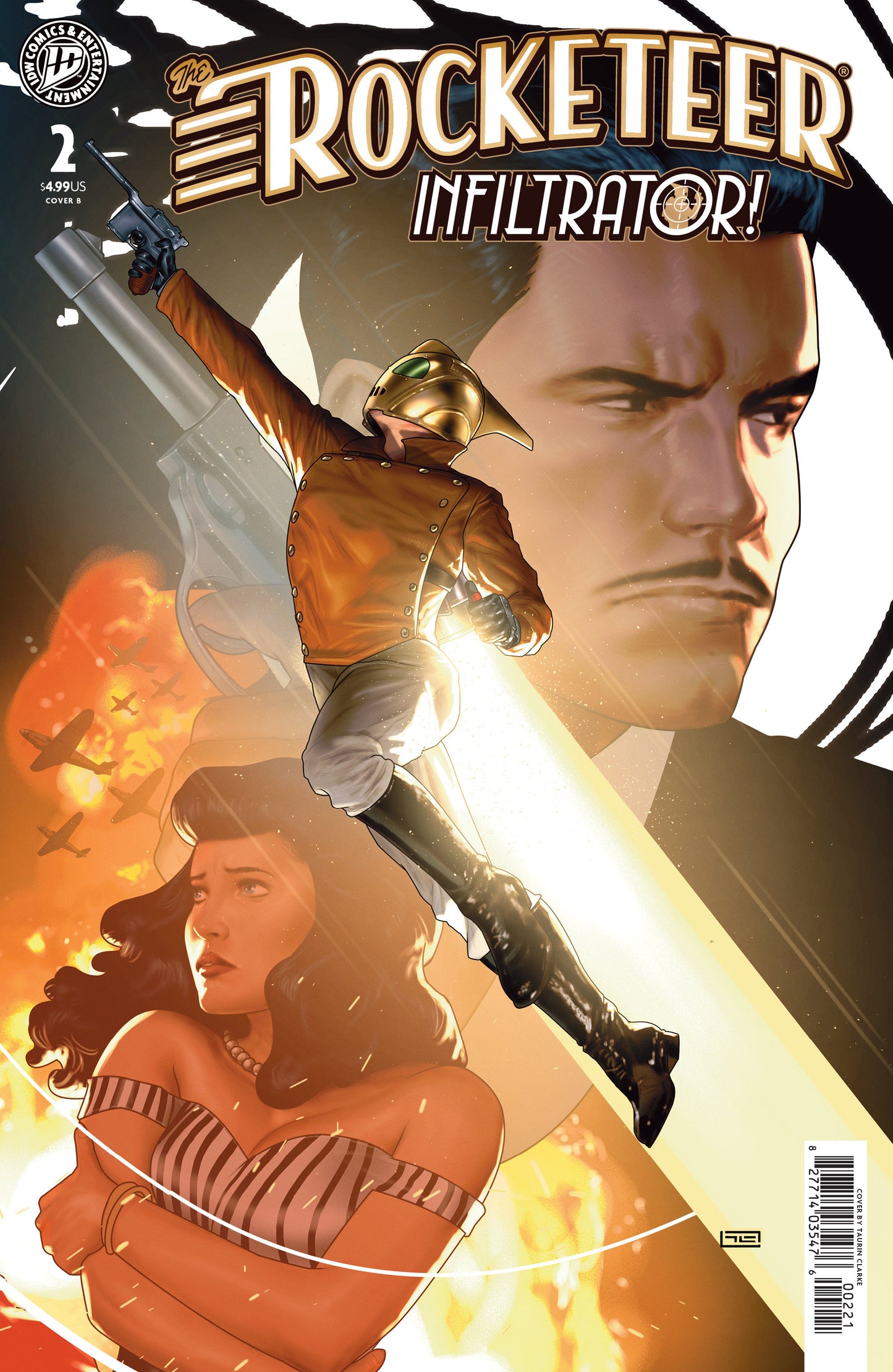 The Rocketeer: Infiltrator! #2 Cover a (kotz)
