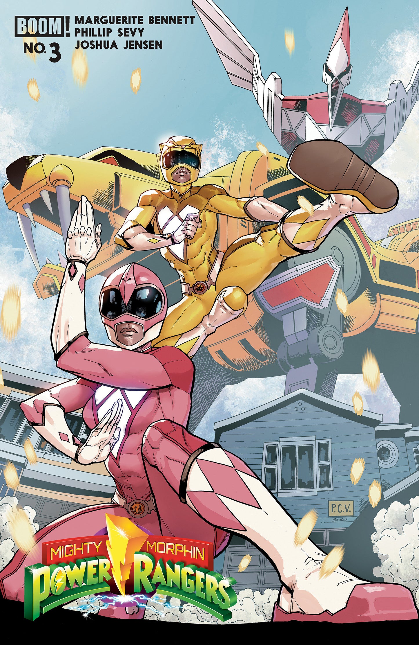 Mighty Morphin Power Rangers (2026) #3 a Main (dressed, Balám)